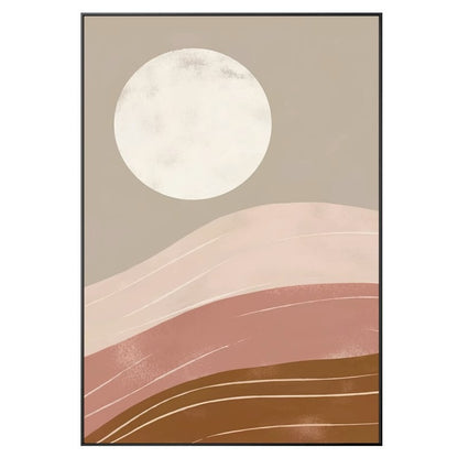 Abstract Desert Landscape Art Print Homeandso