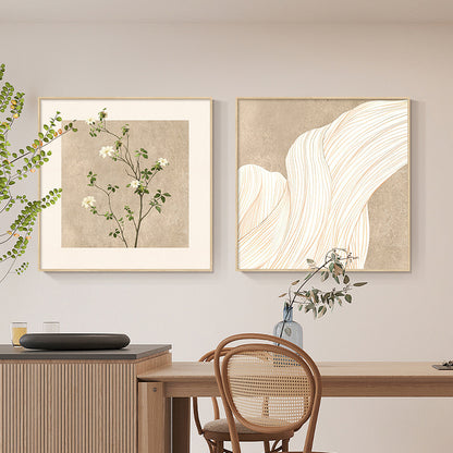 Abstract Wave-Inspired Canvas Art Print Homeandso