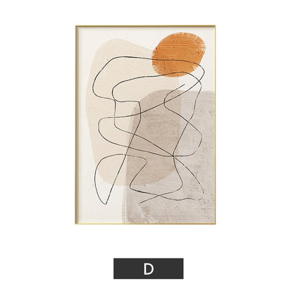 Abstract Framed Line Art Homeandso