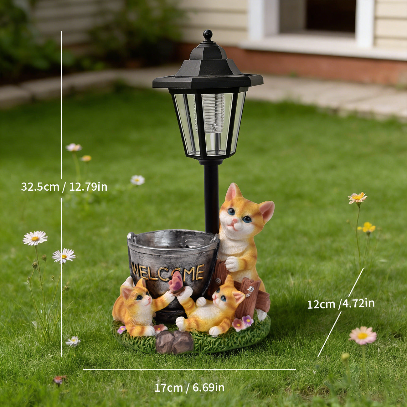 Decorative Cat Lantern Homeandso