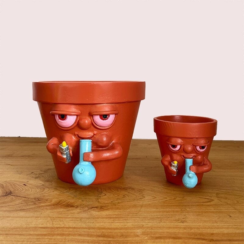 Playful Character Planter Homeandso