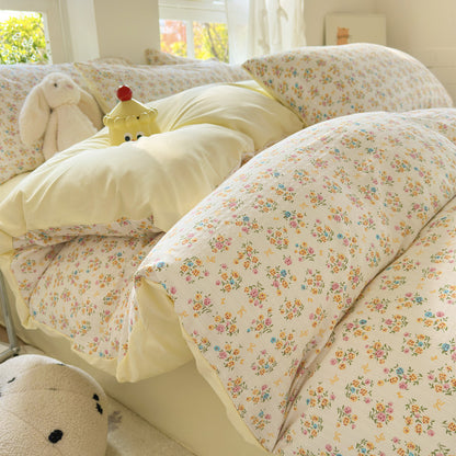 Soft Cotton Cartoon Bedding Set