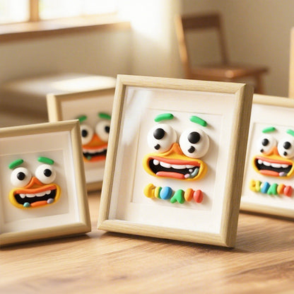 Fun Cartoon 3D Wall Art Frame