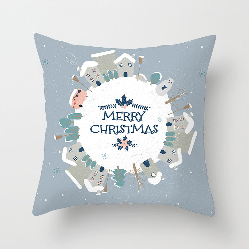 Festliches Weihnachtsmotiv Wurfkissen