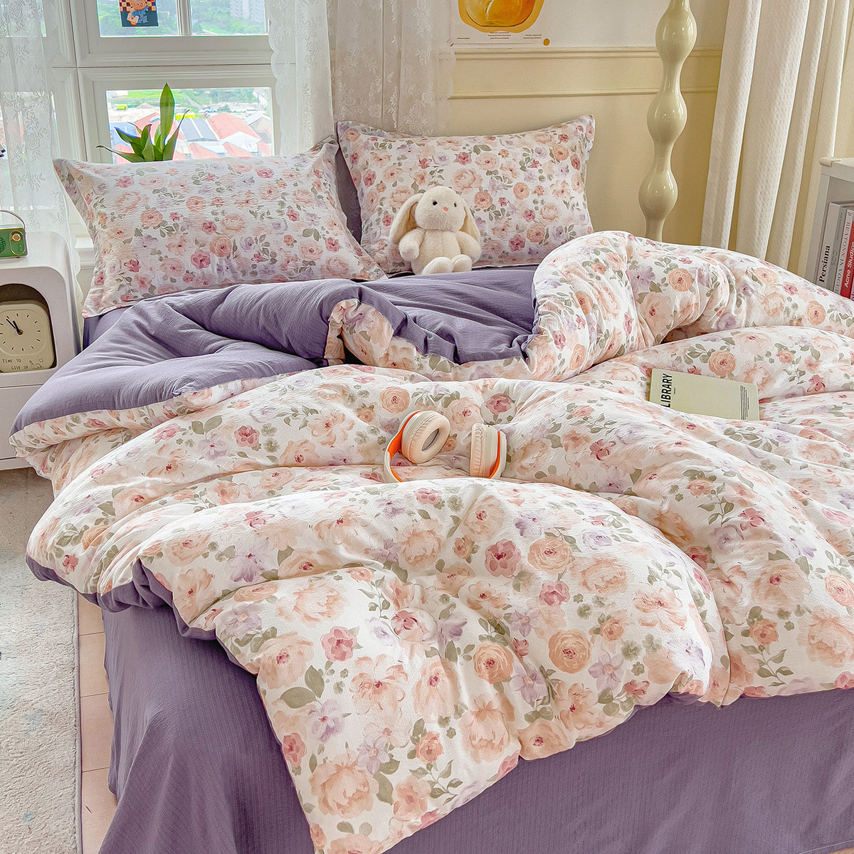 Heart Patterned Quilt Set Homeandso