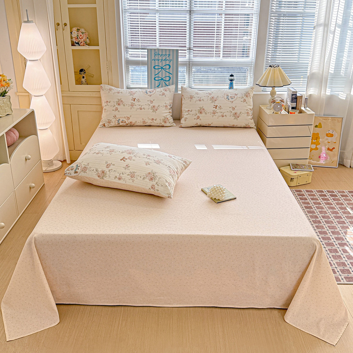 Playful Cartoon-Themed Bed Cover Set Homeandso
