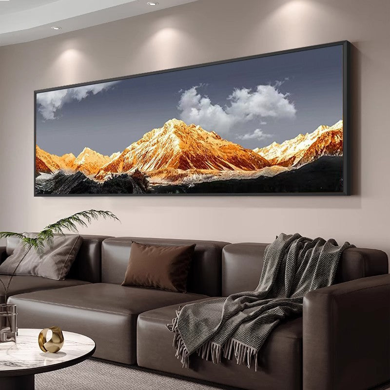Panoramic Mountain Landscape Wall Art Homeandso