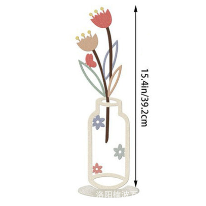 Decorative Metal Flower Holder Homeandso
