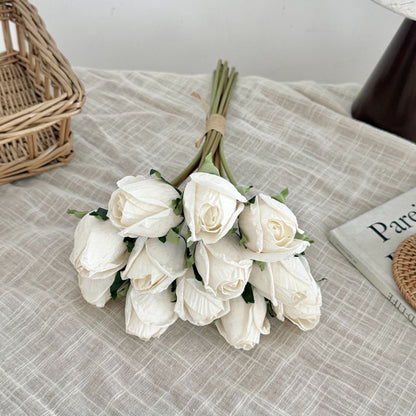 Realistic Fabric Rose Bouquet