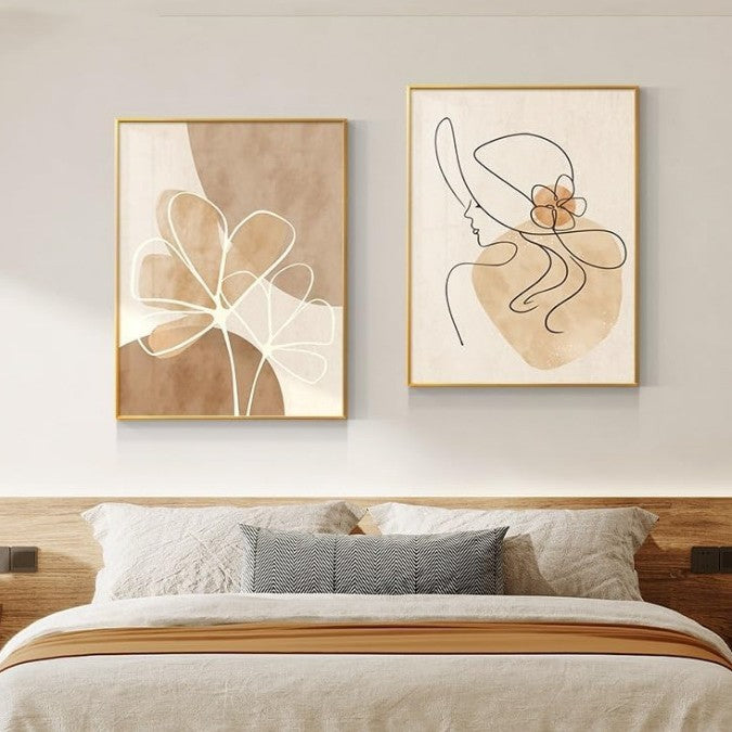 Minimalist Line Art Print Homeandso