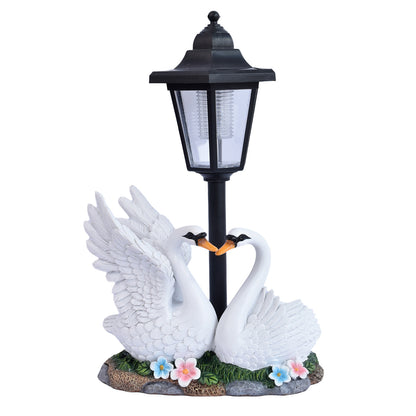 Decorative Swan Lantern Homeandso