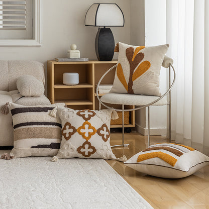 Textured Decorative Throw Pillow