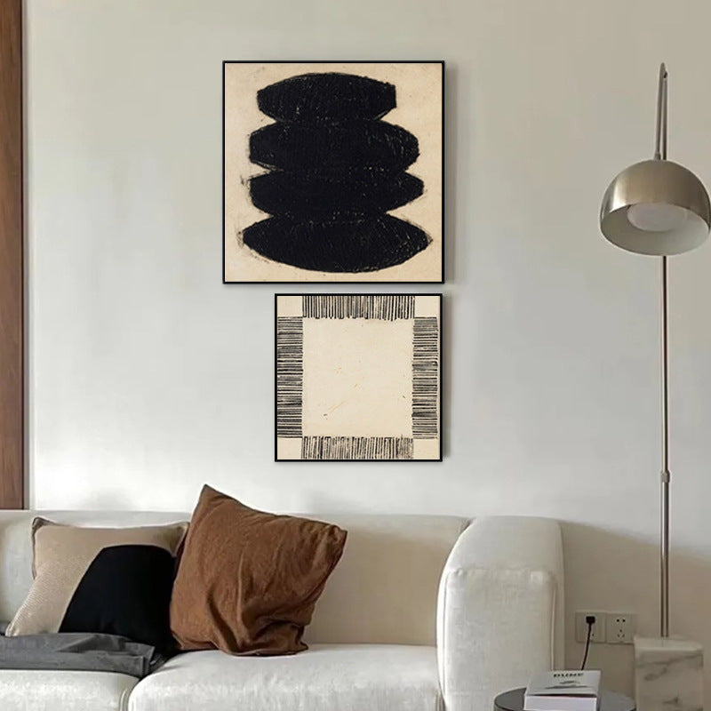Abstract Textured Canvas Art Print Homeandso