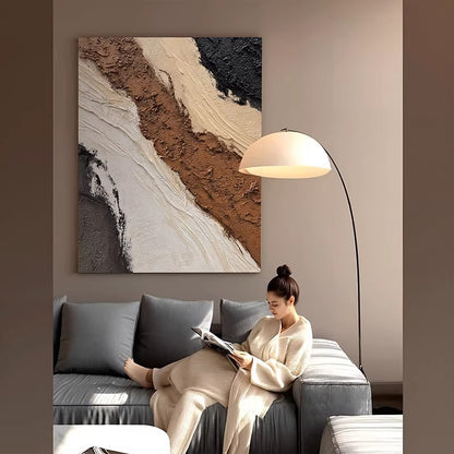 Modern Abstract Textured Canvas Artwork Homeandso