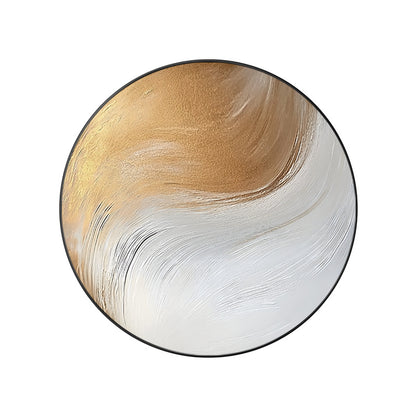Artistic Round Wall Mirror Homeandso