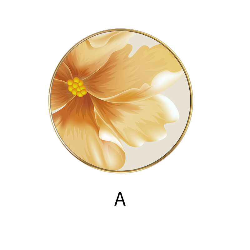 Floral Decorative Wall Plate Homeandso