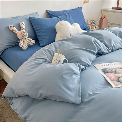 Premium Reversible Hypoallergenic Duvet Cover Set