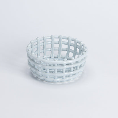 Elegant Decorative Woven Storage Bowl Homeandso