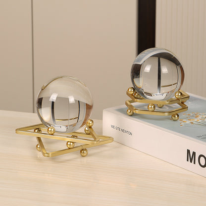 Decorative Glass Orb Display Stand Homeandso