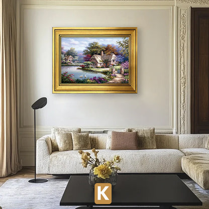 Decorative Framed Nature Landscape Artwork Homeandso