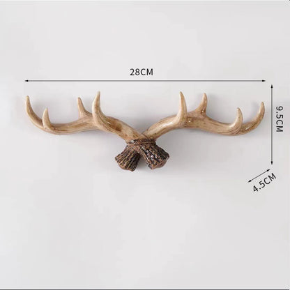Decorative Wall Mounted Antler Sculpture Homeandso