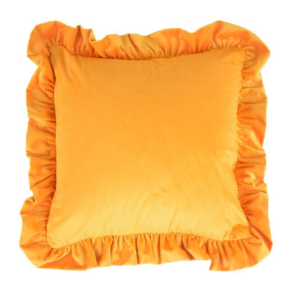 Ruffled Decorative Throw Pillow