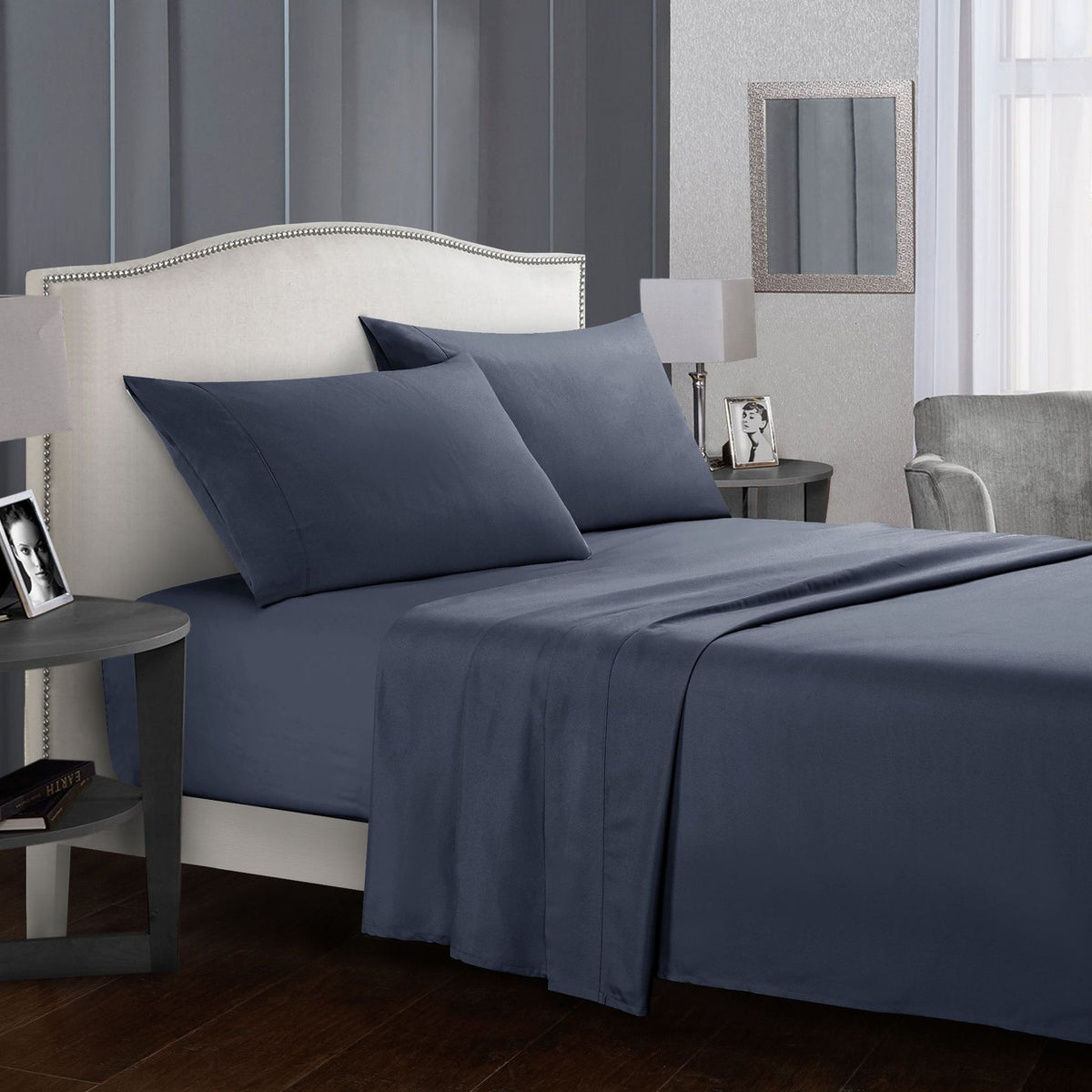 Decorative Luxury Microfiber Bed Sheet Set Homeandso
