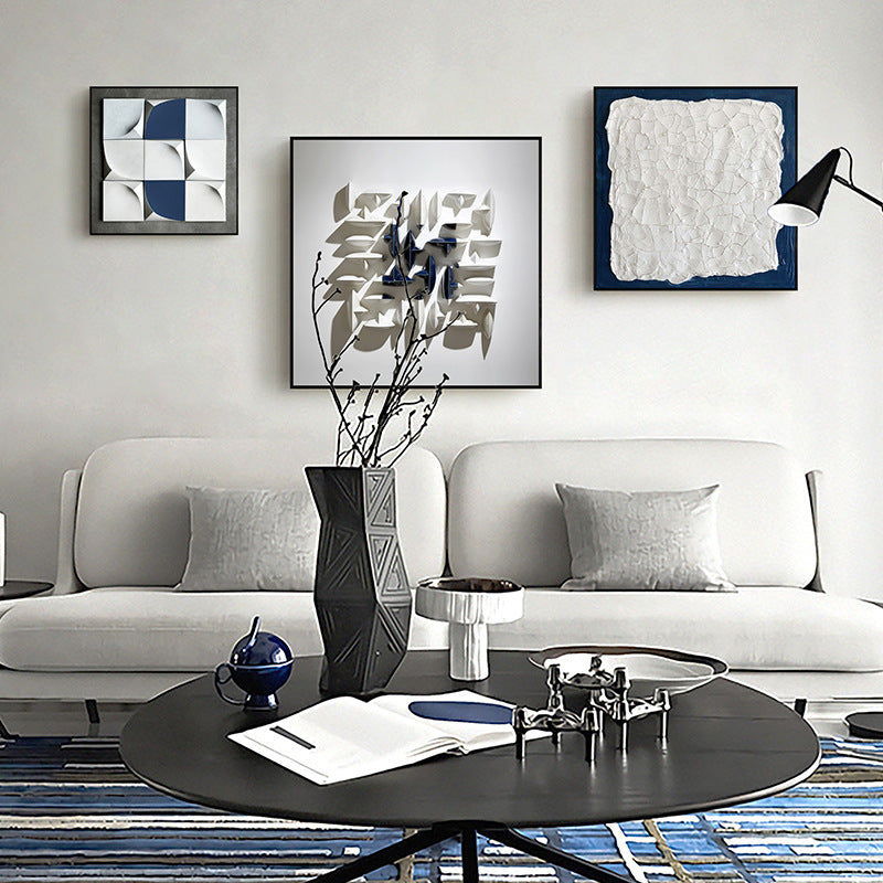 Abstract Textured Canvas Artwork Homeandso 1790073117