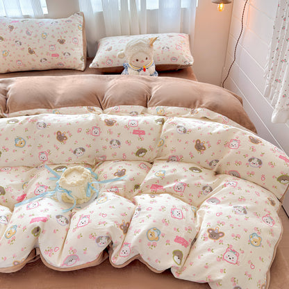 Fun Cartoon-Themed Quilt Set Homeandso