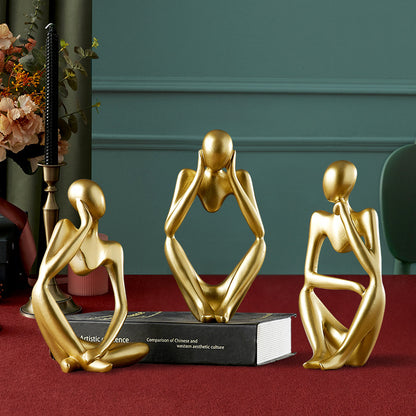 Abstract Human Figure Sculpture Homeandso