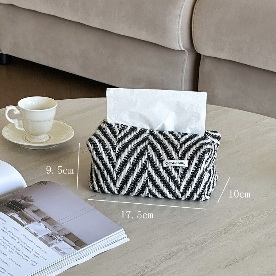 Cozy Fabric Tissue Box Cover