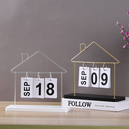 Decorative Perpetual Calendar Stand Homeandso