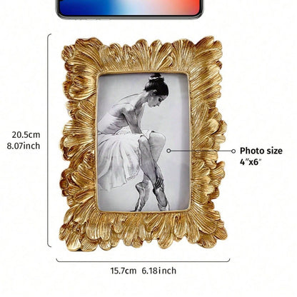 Ornate Floral Picture Frame Homeandso