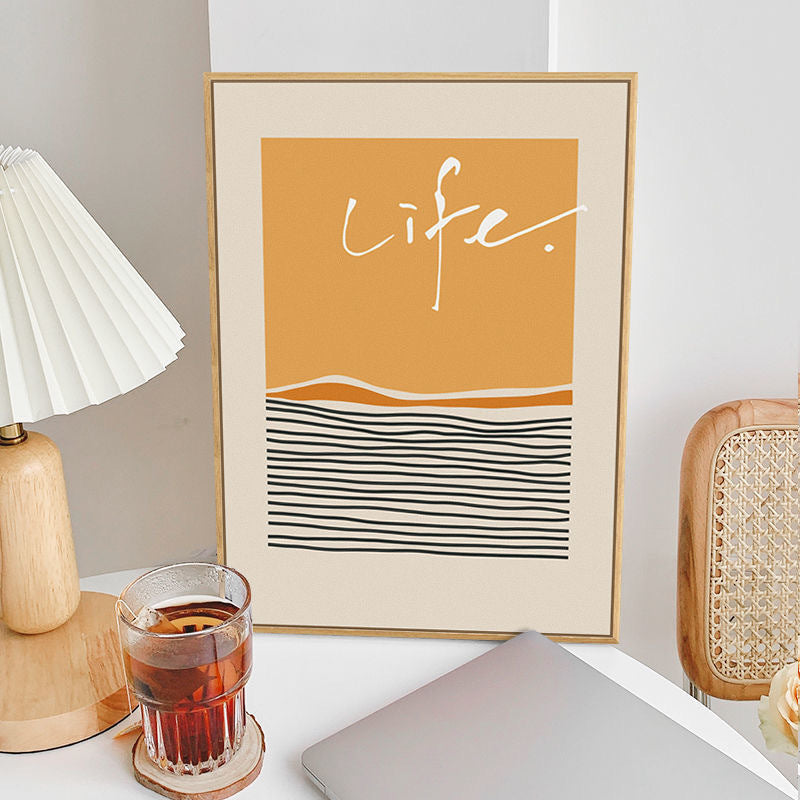 Abstract Line Art Framed Print Homeandso