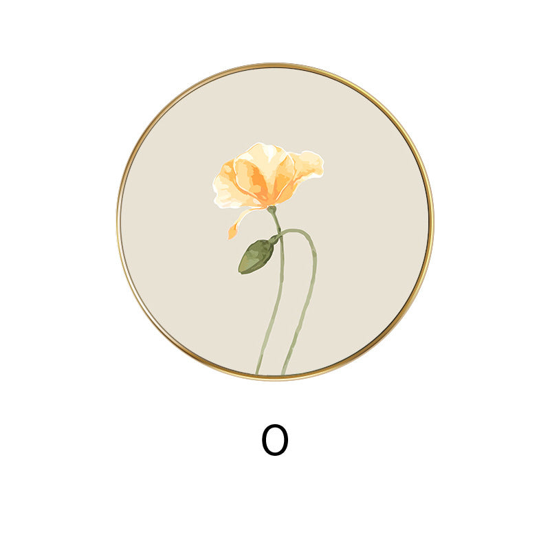 Floral Decorative Wall Plate Homeandso