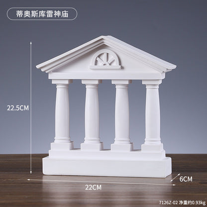 Decorative Classical Column Sculpture Homeandso