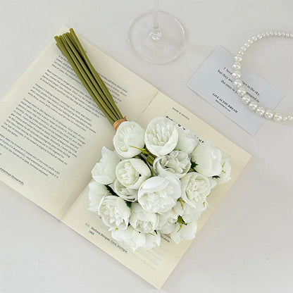 Lifelike Peony Bouquet