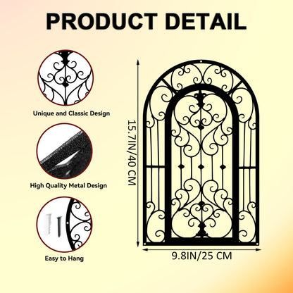 Elegant wrought iron Wall Decor Homeandso