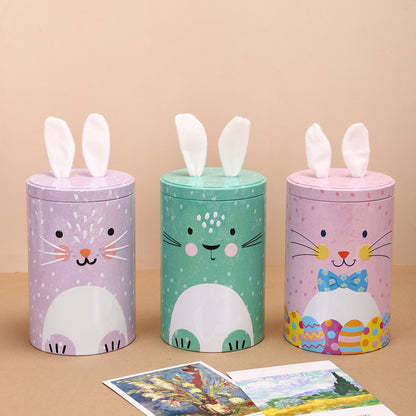 Bunny-Shaped Decorative Storage Canister Homeandso
