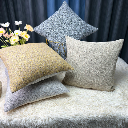 Textured Knit Decorative Cushion