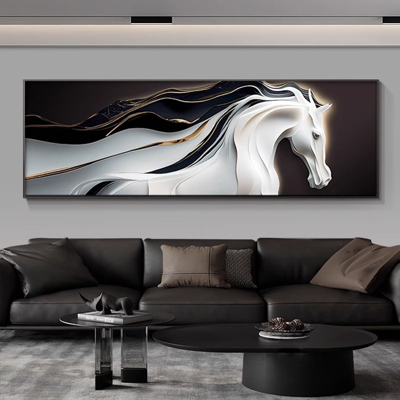 Modern Horse-Themed Wall Art Homeandso