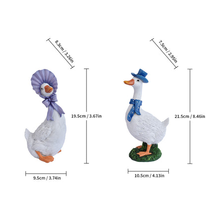 Decorative Garden Duck Figurine Homeandso