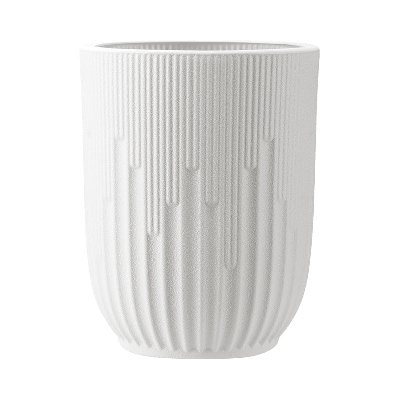 Ribbed Ceramic Planter Homeandso