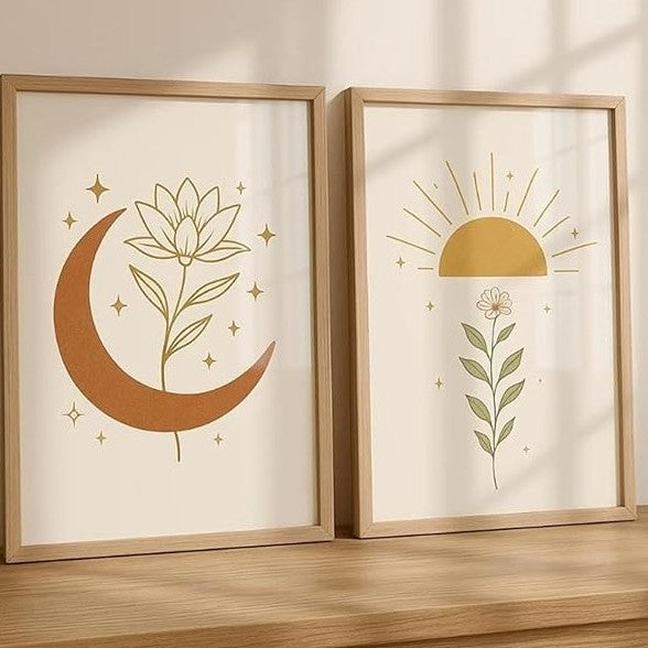 Fantasy-Themed Art Print Set Homeandso