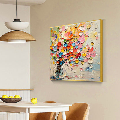 Impressionistic Floral Canvas Art Homeandso