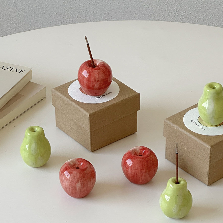 Decorative Ceramic Pear Vase