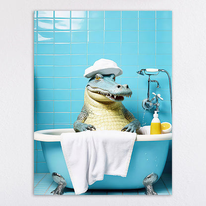 Whimsical Cat-Themed Wall Art Print Homeandso