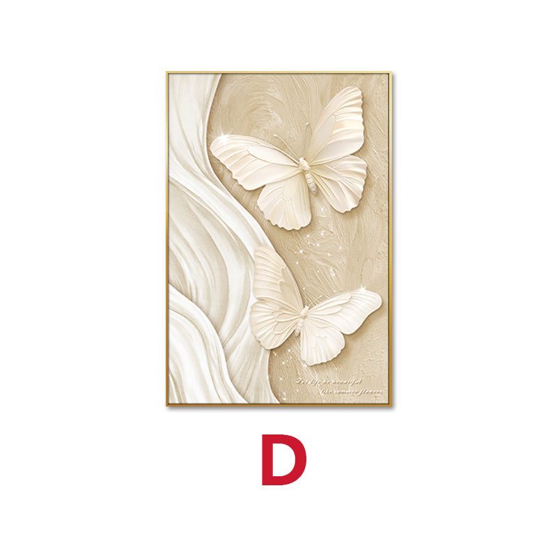 Elegant Butterfly and Floral Wall Art Homeandso
