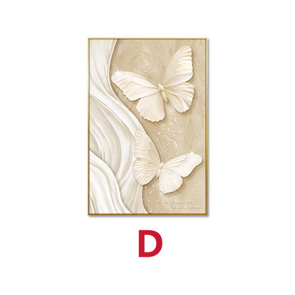 Elegant Butterfly and Floral Wall Art Homeandso