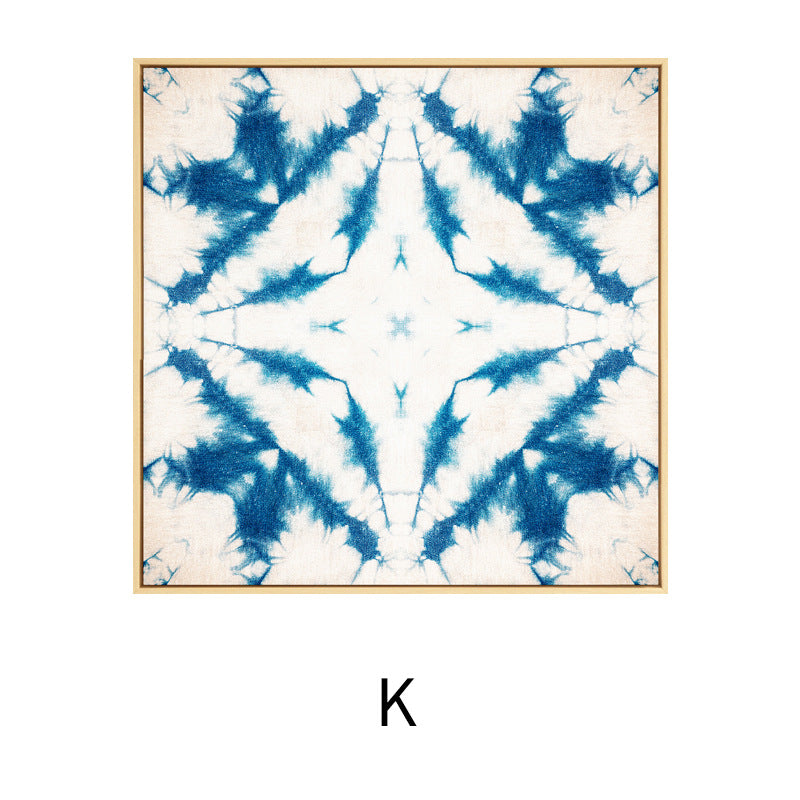 Artistic Tie-Dye Framed Wall Art Homeandso